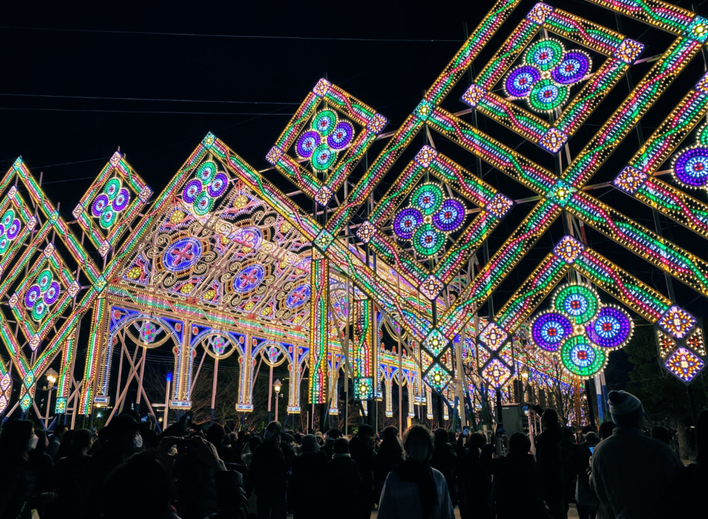 【画像】神戸ルミナリエ2024のインスタ映えすると話題に!動画も(東遊園地・旧居留地・メリケンパーク) の記事の画像12